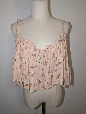 BNWT Pink Floral FAITHFUL THE BRAND  tank